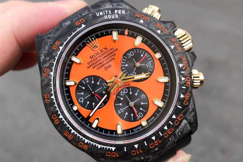 TW廠復(fù)刻勞力士DIW碳纖維改裝版迪通拿復(fù)刻表評(píng)測(cè)-復(fù)刻表