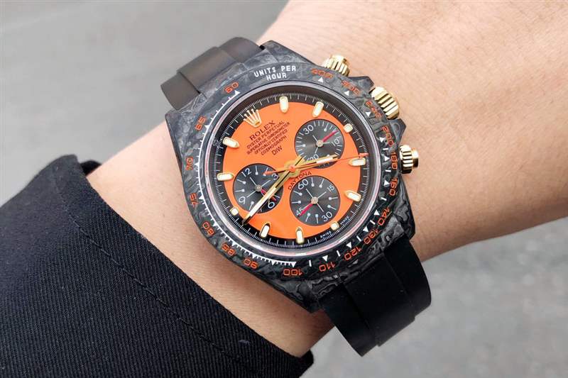 TW廠復(fù)刻勞力士DIW碳纖維改裝版迪通拿復(fù)刻表評(píng)測(cè)-復(fù)刻表