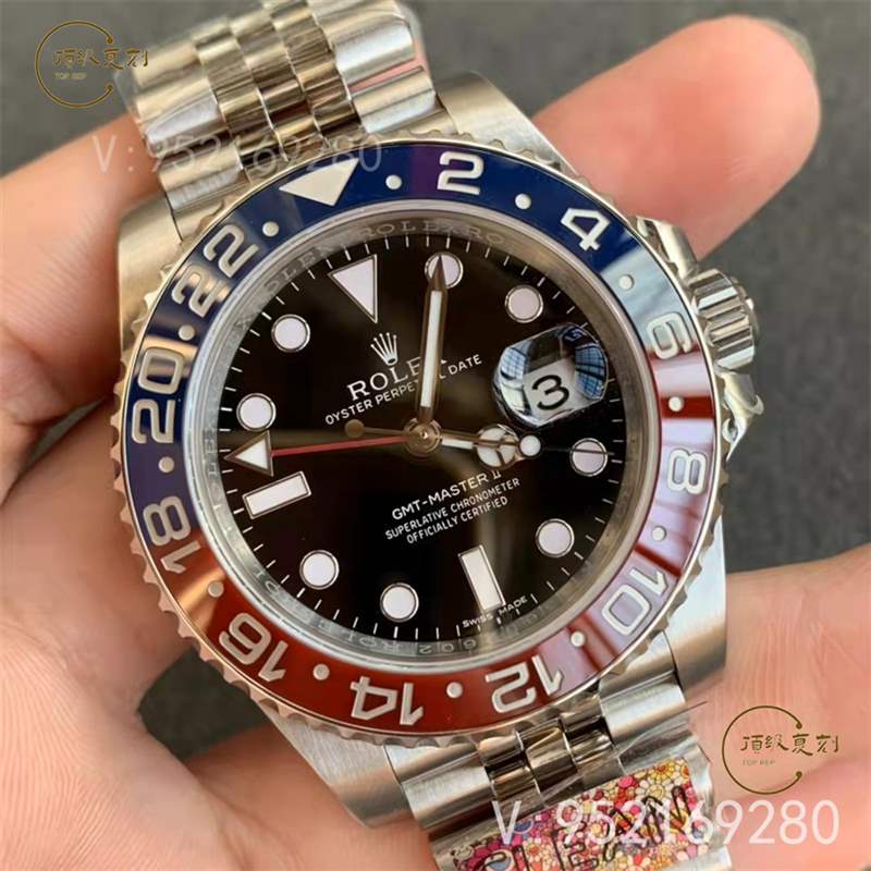 C廠(Clean廠)勞力士格林尼治可樂圈復(fù)刻表m126710對(duì)比正品怎么樣-復(fù)刻表