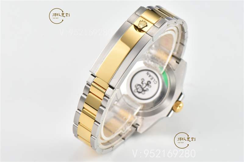 C廠Clean廠勞力士間金黑水鬼復刻表對比正品做工怎么樣-復刻表