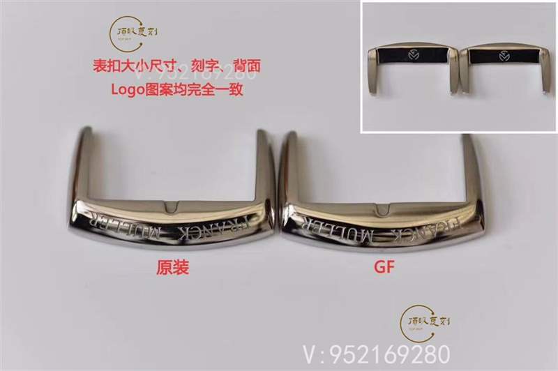 GF廠法穆蘭(法蘭克穆勒)6002石英女士復(fù)刻表真假對比-復(fù)刻表