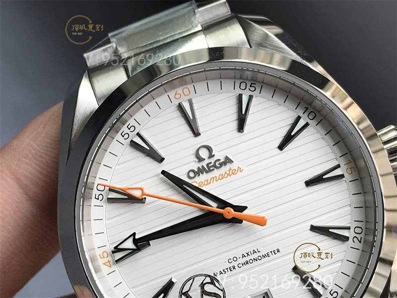VS廠海馬150-揭秘VS廠歐米茄海馬150白盤橙針復刻表做工值得入手嗎-復刻表