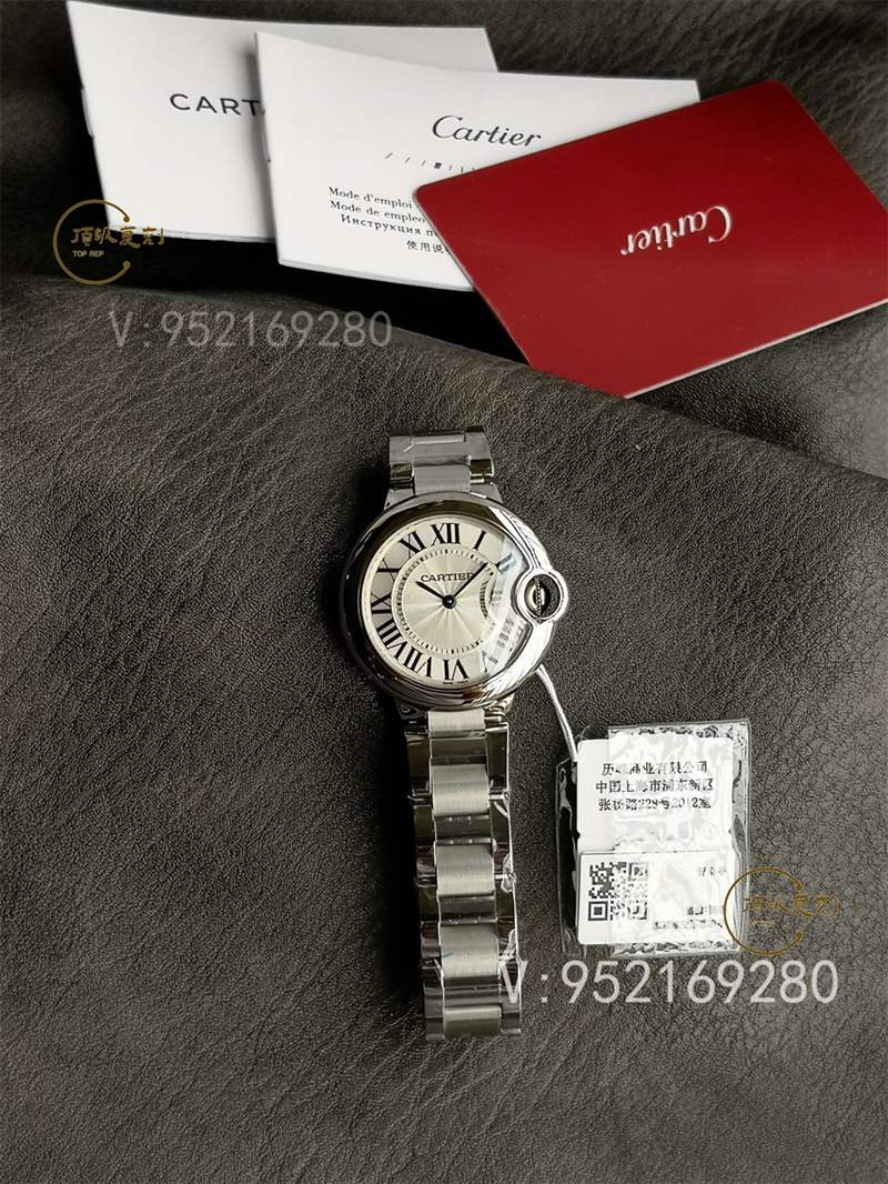 V6廠藍氣球-V6廠卡地亞33mm石英藍氣球W6920084復刻表做工怎么樣-復刻表