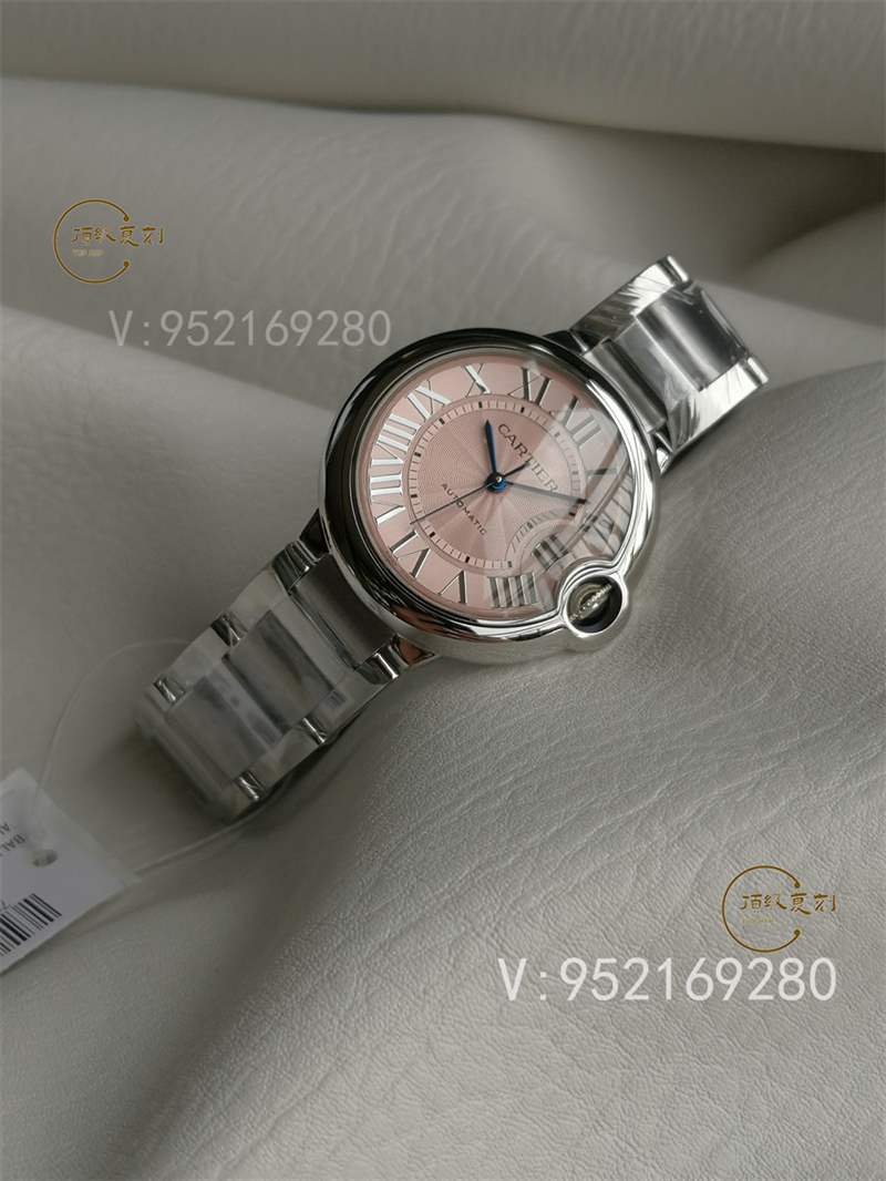 V6廠藍氣球-V6廠卡地亞36mm粉色藍氣球W6920041復刻表做工怎么樣-復刻表