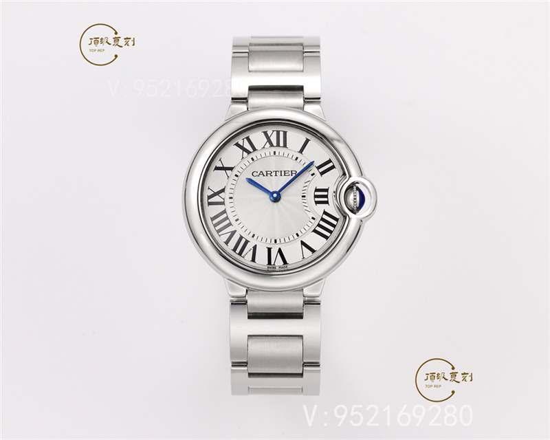 V6廠卡地亞藍氣球36mm石英復刻表做工怎么樣,型號W69011Z4-復刻表