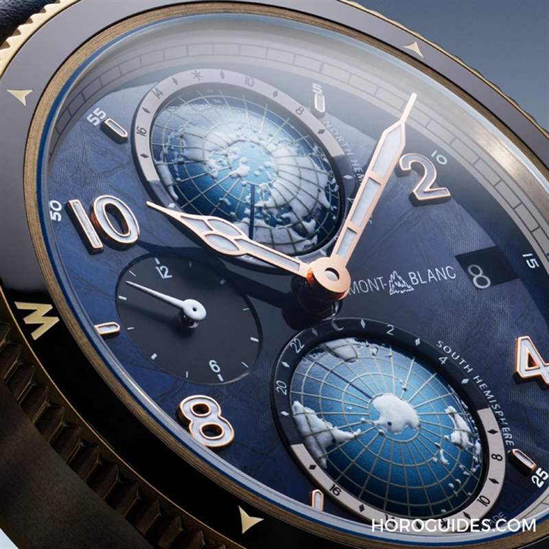 1858系列Geosphere世界時區零氧限量版1786-復刻表