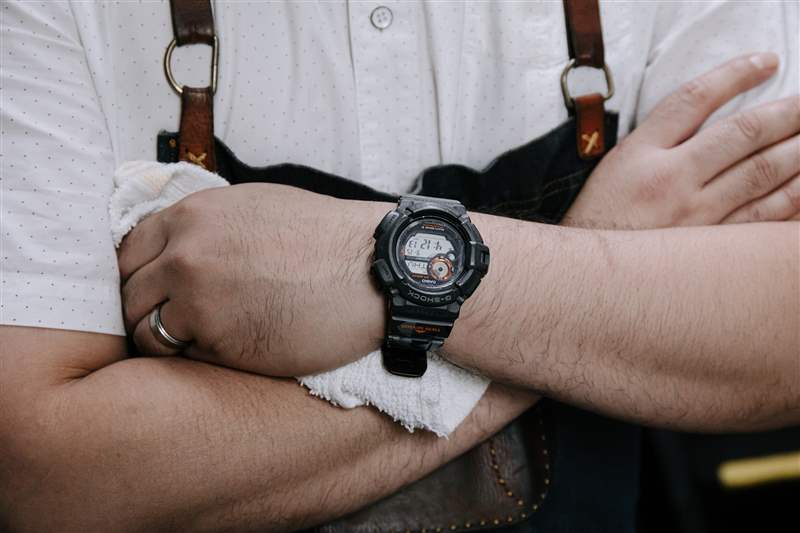 漢米爾頓計時碼表-G沖擊泥人-復(fù)刻表