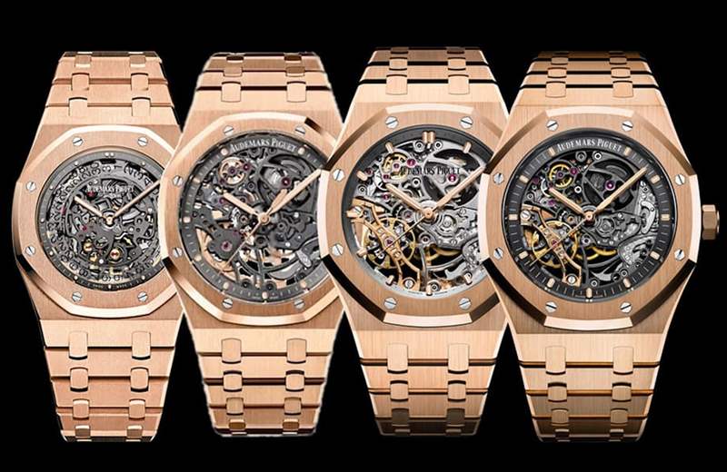 AP皇家橡樹4款玫瑰金鏤空手表最新行情 這款年內升幅逾9成已停產-復刻表