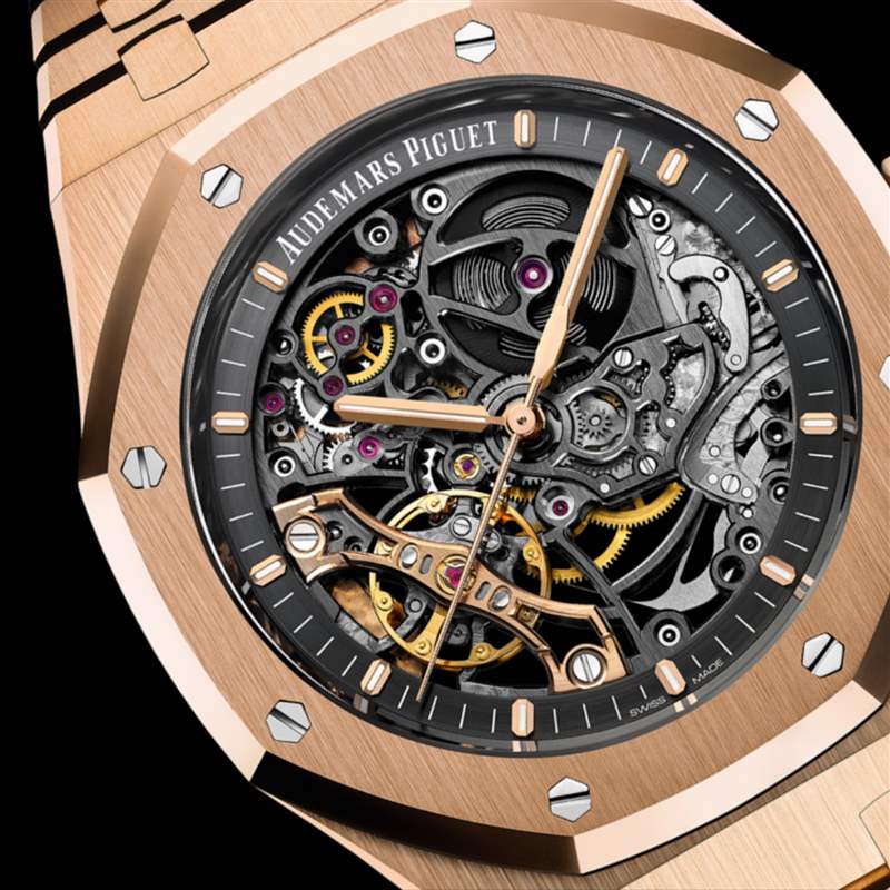 AP皇家橡樹4款玫瑰金鏤空手表最新行情 這款年內升幅逾9成已停產-復刻表