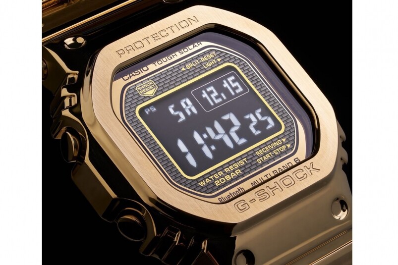 G-Shock GMW-B5000GD-9 金屬感加持|5款人氣Casio G-Shock GMW-B5000腕表推介-復刻表