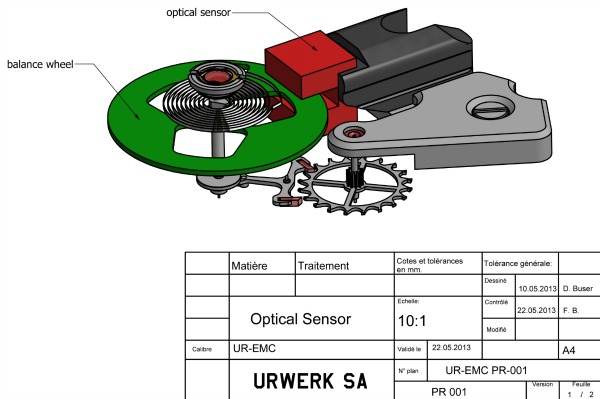Urwerk鼓勵對EMC手表機芯進行過分精確的修補-復刻表