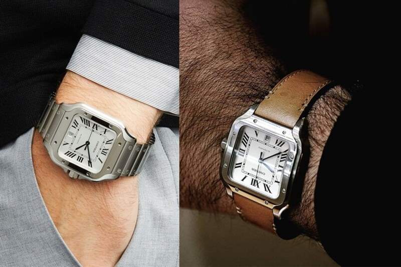 卡地亞6款Santos手表推介｜卡地亞的紳士優(yōu)雅-復(fù)刻表