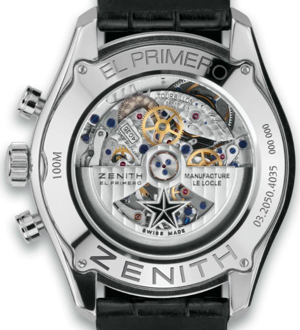 真力時El Primero陀飛輪腕表-復(fù)刻表