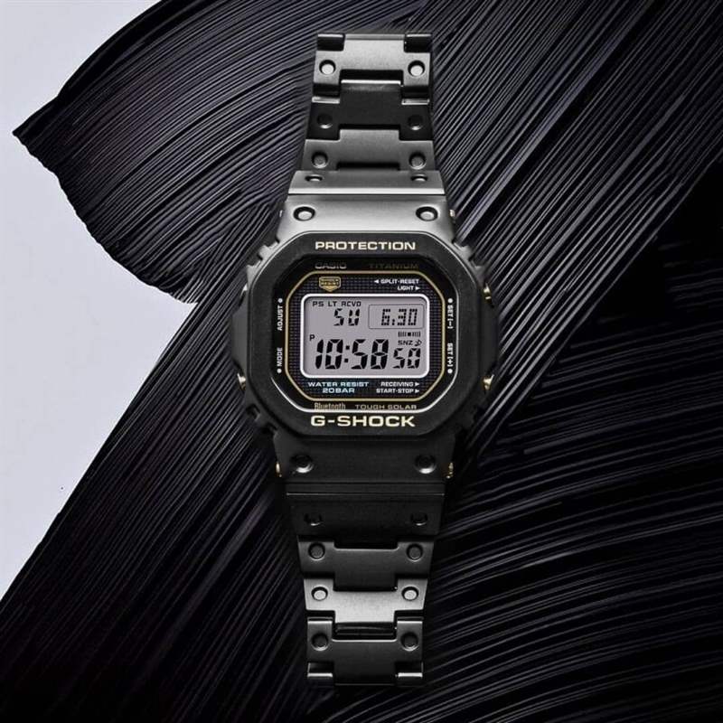 G-Shock GMW-B5000TB-1 金屬感加持|5款人氣Casio G-Shock GMW-B5000腕表推介-復刻表