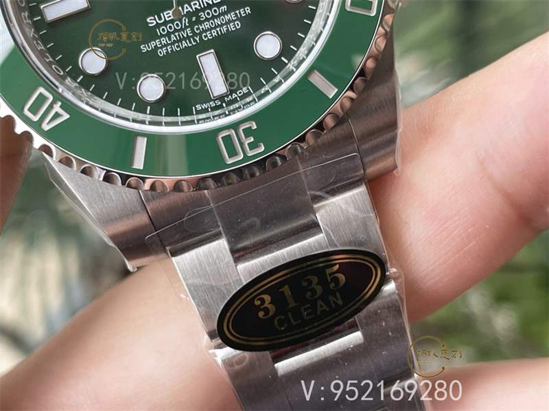 Clean廠C廠勞力士40綠水鬼真假對(duì)比正品評(píng)測(cè),怎么分辨C廠綠水鬼-復(fù)刻表