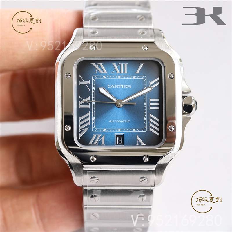 3K廠卡地亞山度士對比正品怎么樣,比V6廠、BV廠、GF廠更值得入手嗎-復刻表