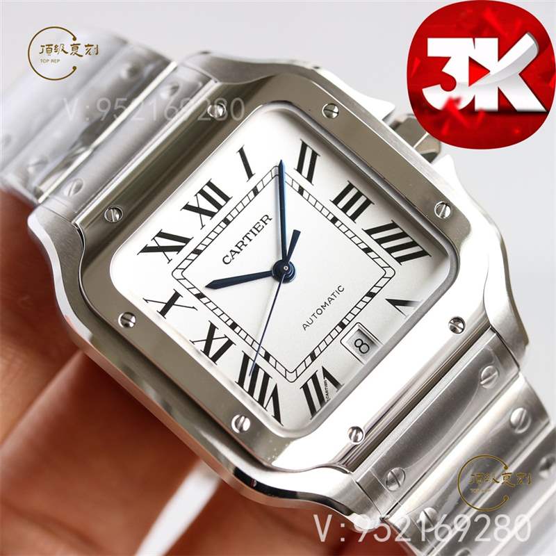 3K廠卡地亞山度士對比正品怎么樣,比V6廠、BV廠、GF廠更值得入手嗎-復刻表
