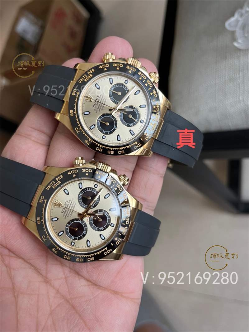 Clean廠C廠勞力士余文樂迪通拿真假對(duì)比,C廠余文樂對(duì)比正品區(qū)別大嗎-復(fù)刻表