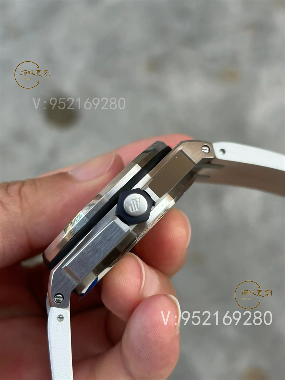 APS廠愛彼AP15710新配色綠/白盤一體機做工怎么樣-復(fù)刻表