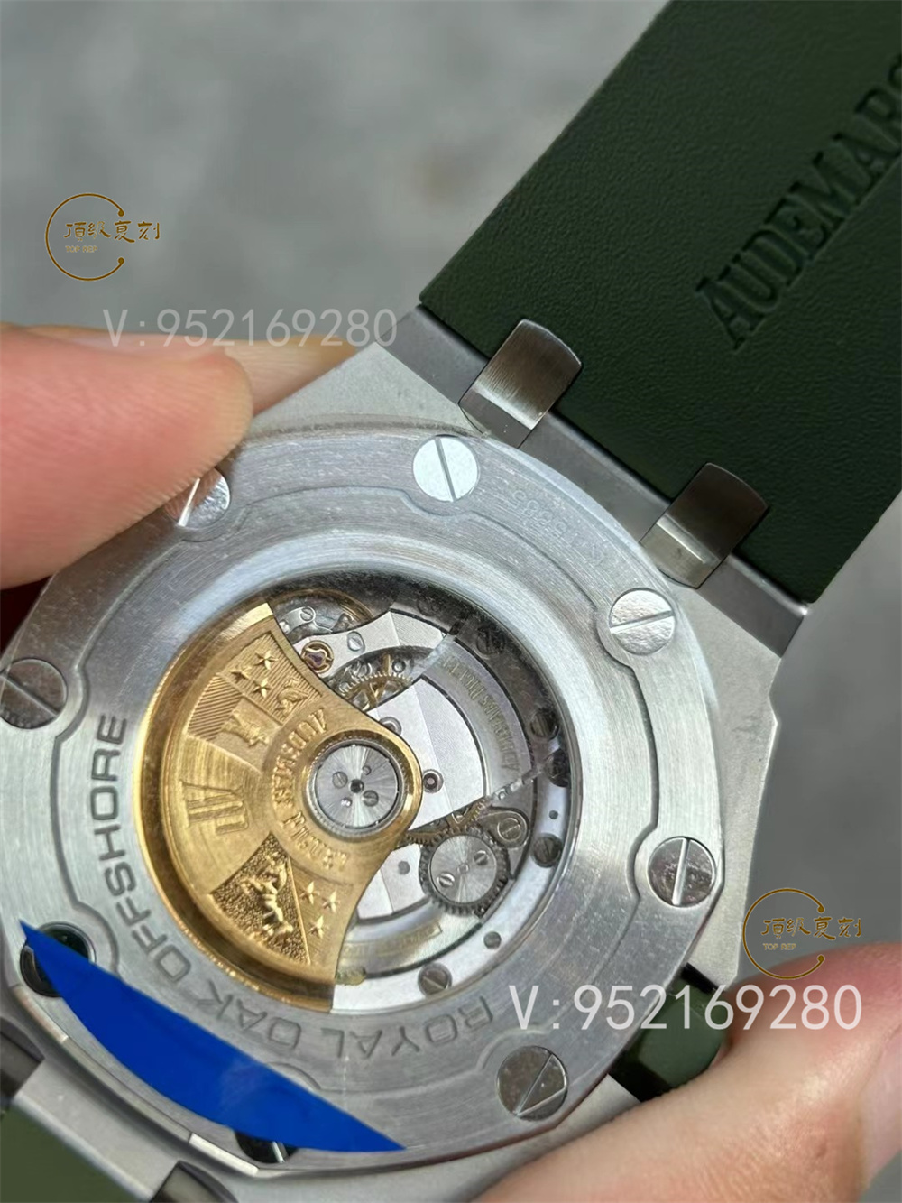 APS廠愛彼AP15710新配色綠/白盤一體機做工怎么樣-復(fù)刻表