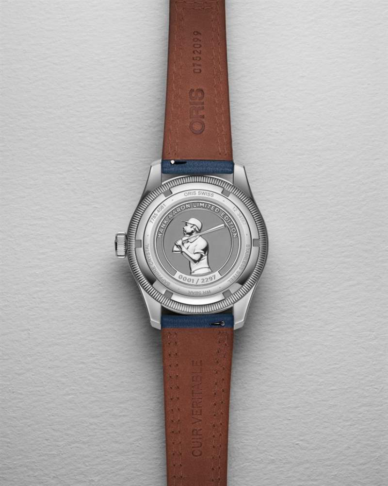 致敬MLB全壘打王！ORIS推出Big Crown Hank Aaron限量腕表-復刻表