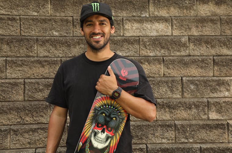 G-SHOCK與滑板冠軍選手、品牌三方聯名DW-5600方表散發濃濃街頭藝術風格-復刻表