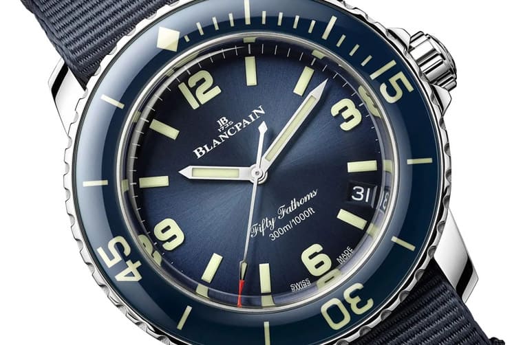 寶珀五十噚70周年紀念表換上藍色調展現僅此一只的獨特性-復刻表