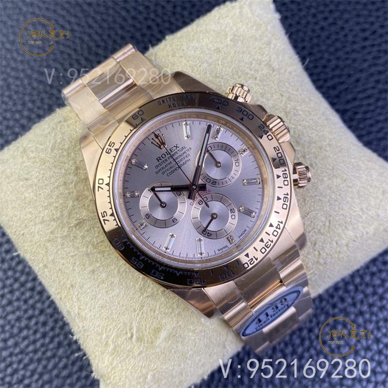 Clean廠C廠勞力士全金迪通拿鍍金層會(huì)掉色嗎?C廠玫瑰金莫桑鉆迪通拿怎么樣-復(fù)刻表