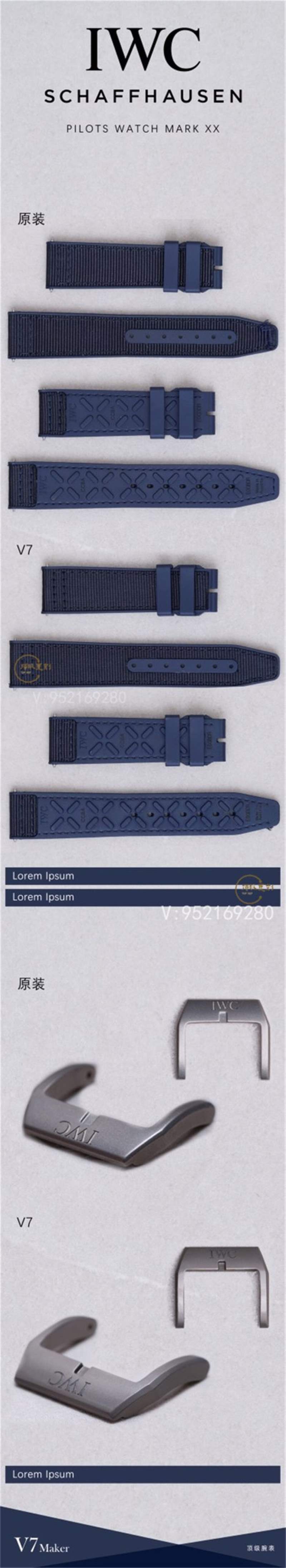 V7廠萬國陶瓷馬克二十對比正品評測,勞倫斯體育公益基金會特別版IW328101-復(fù)刻表