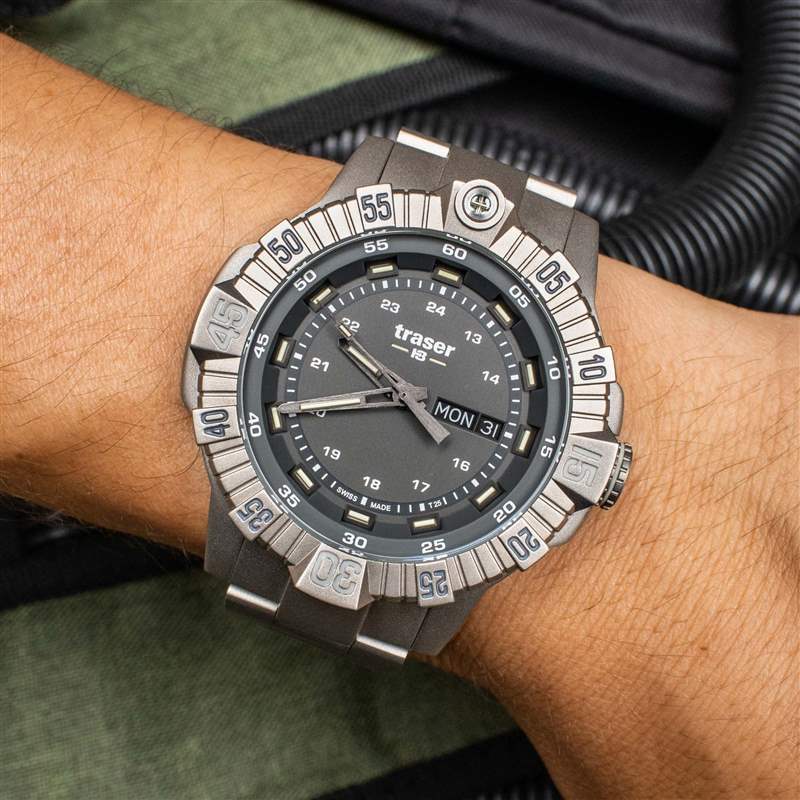 上手體驗:Traser P99 T戰術鈦金屬手表-復刻表