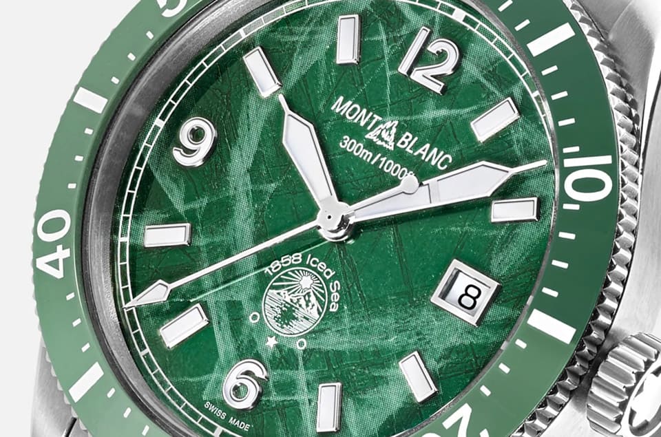 「10萬(wàn)元陶瓷圈綠水鬼」萬(wàn)寶龍1858 Iced Sea與ORIS Aquis比較-復(fù)刻表