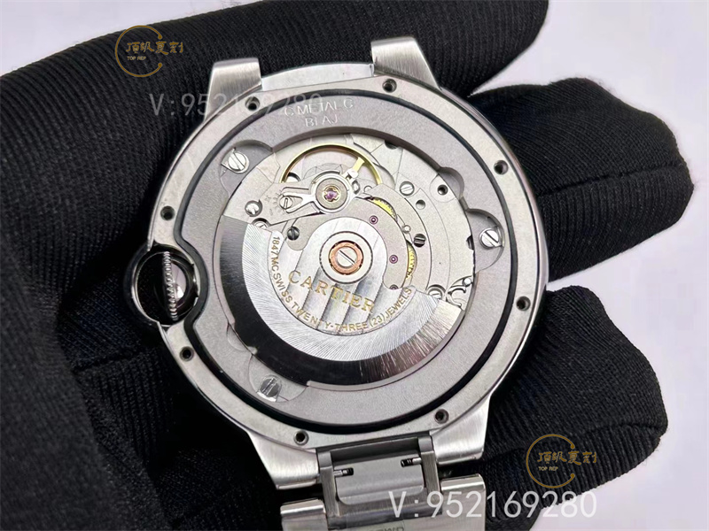 CH廠卡地亞40mm藍(lán)氣球快拆表帶做工值得入手嗎-復(fù)刻表