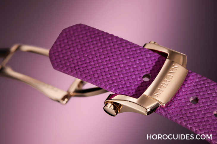 Ladies First！百達(dá)翡麗最新Aquanaut Luce「彩虹」三問(wèn)表與Nautilus織紋復(fù)合表帶-復(fù)刻表