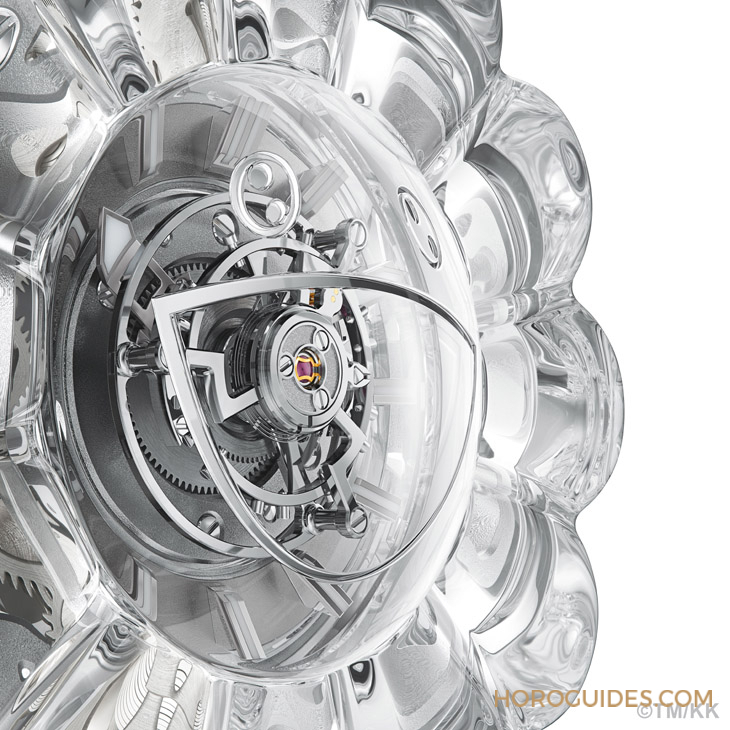 12辦花型透明藍(lán)寶石表殼！村上隆微笑小花仙氣爆棚了｜Hublot MP-15村上隆藍(lán)寶石陀飛輪腕表-復(fù)刻表