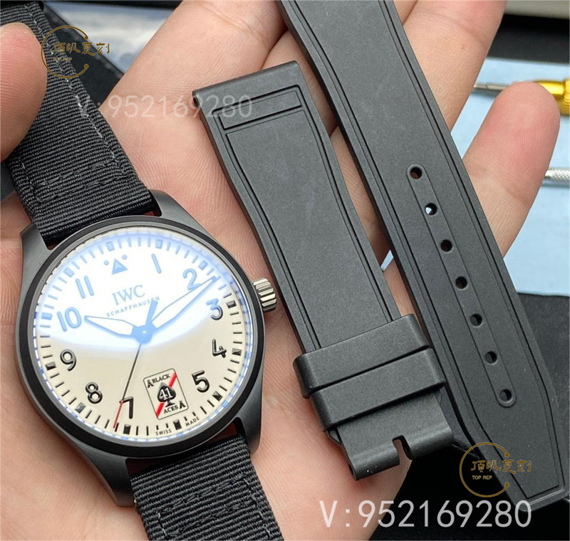 M+廠復刻萬國飛行員特別版「黑桃A」IW326905全夜光做工怎么樣-復刻表