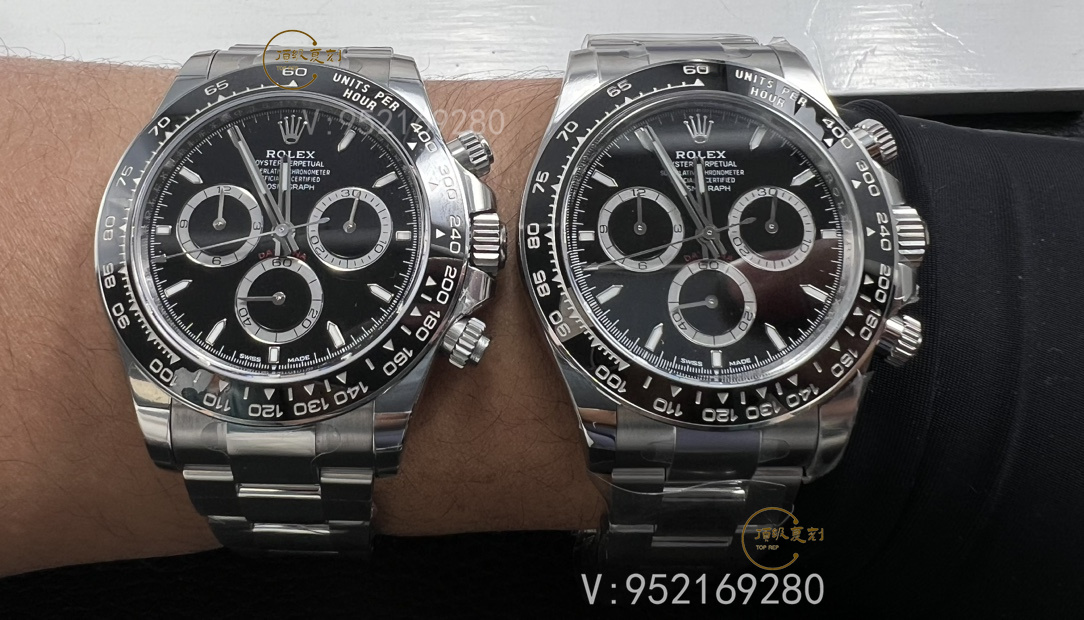 Clean廠C廠勞力士4131黑陶迪126500ln手表對(duì)比正品怎么樣-復(fù)刻表