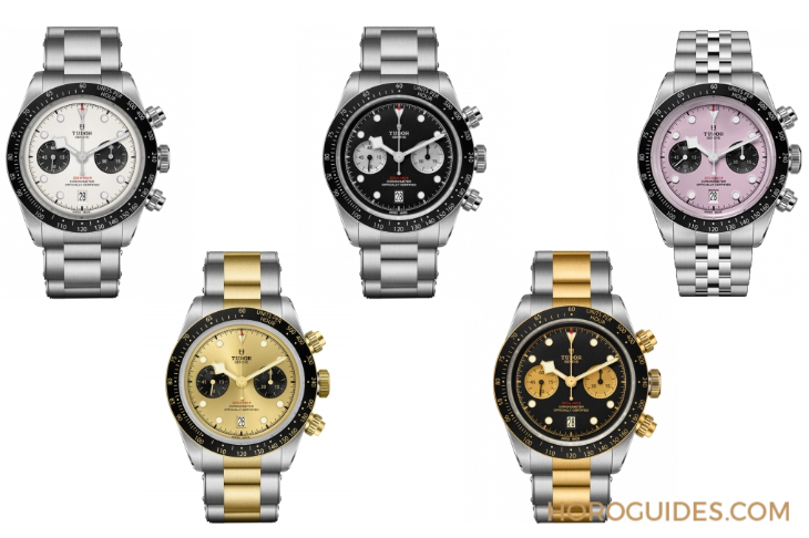 顛覆傳統(tǒng)的粉紅熊貓!帝舵表TUDOR發(fā)表Black Bay Chrono 'Pink'粉紅表盤計(jì)時(shí)碼表-復(fù)刻表