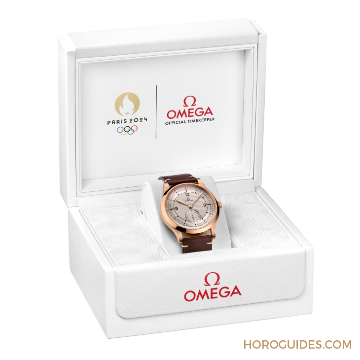 青銅金再現CK 859復古設計，向奧運獎牌致敬！ OMEGA加推巴黎2024年奧運會青銅金腕表-復刻表