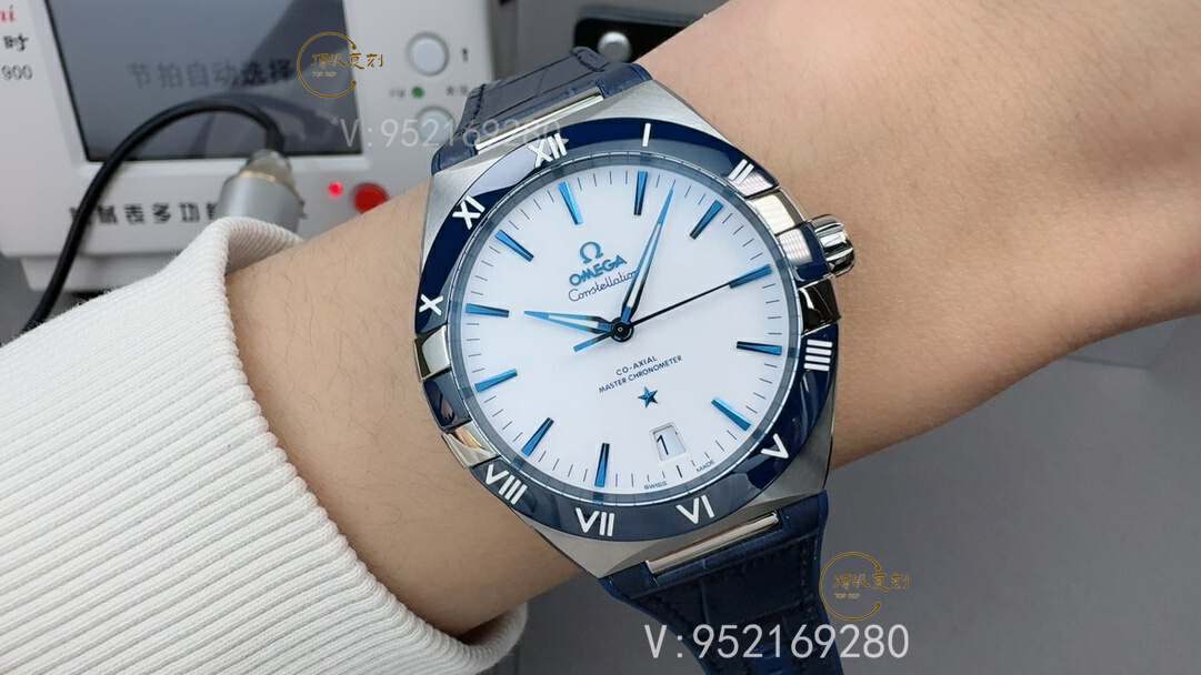 VS廠歐米茄第五代星座藍圈白面腕表：精致復刻與性能評測-復刻表