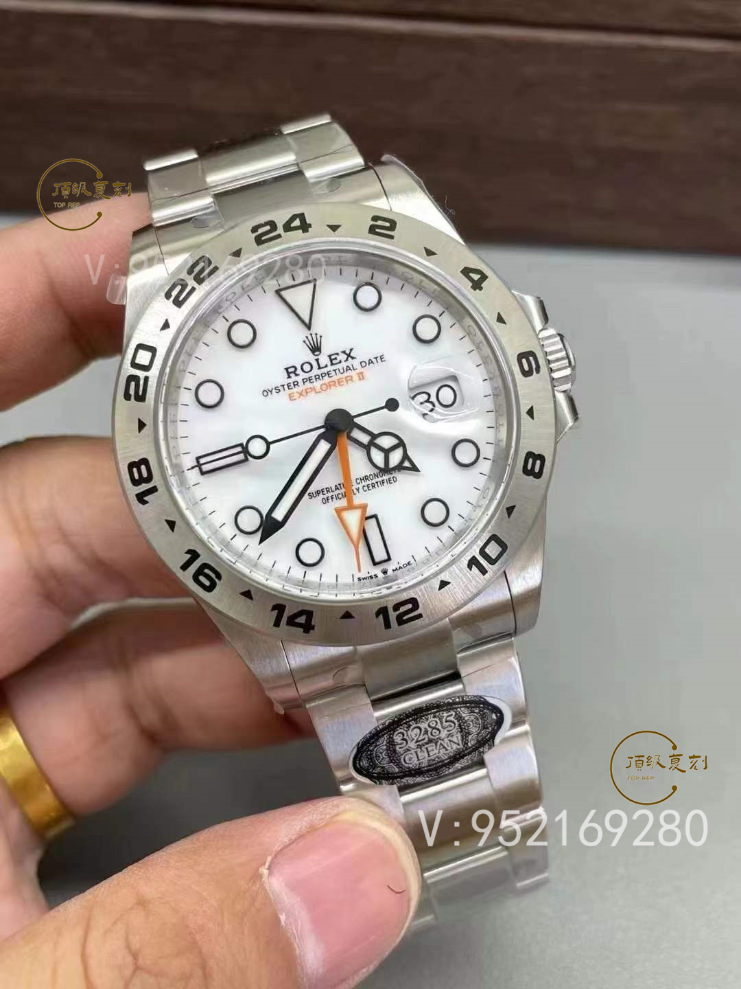 C廠Clean廠勞力士探險家42mm探二復刻表評測：丹東3285機芯的精細工藝-復刻表