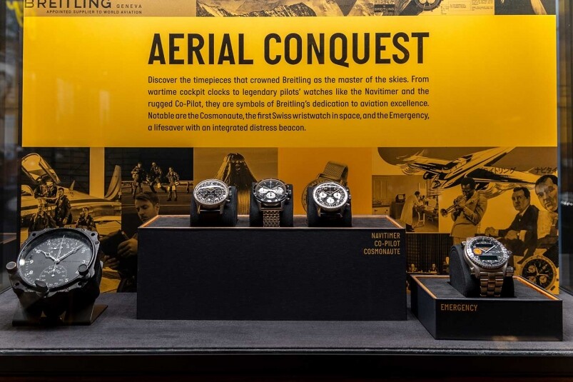 探索時(shí)光之旅：Breitling 140周年復(fù)古腕表展登陸-復(fù)刻表