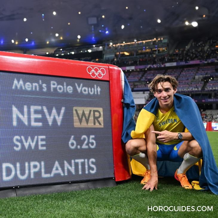 超輕鈦金！ OMEGA為奧運金牌得主Armand Duplantis推出新款Seamaster Aqua Terra Ultra Light-復刻表