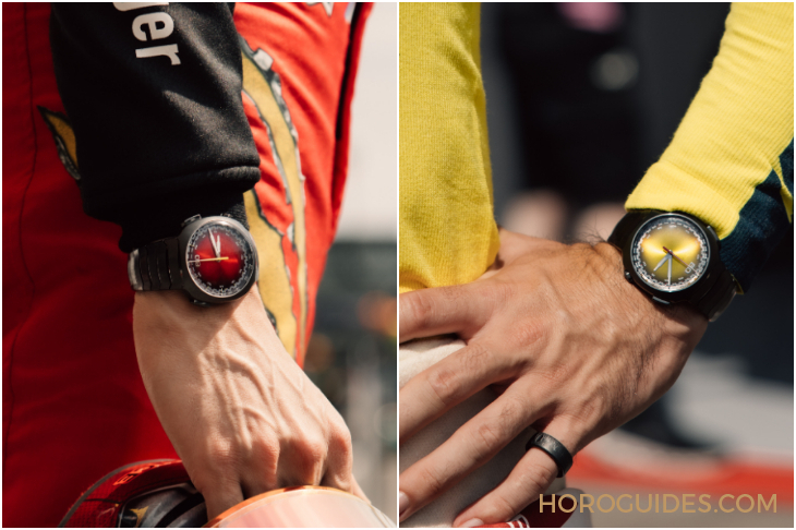 紅黃雙杰,競速新章|H. MOSER & CIE.推出Streamliner自動飛返計時秒表Alpine限量版-復(fù)刻表