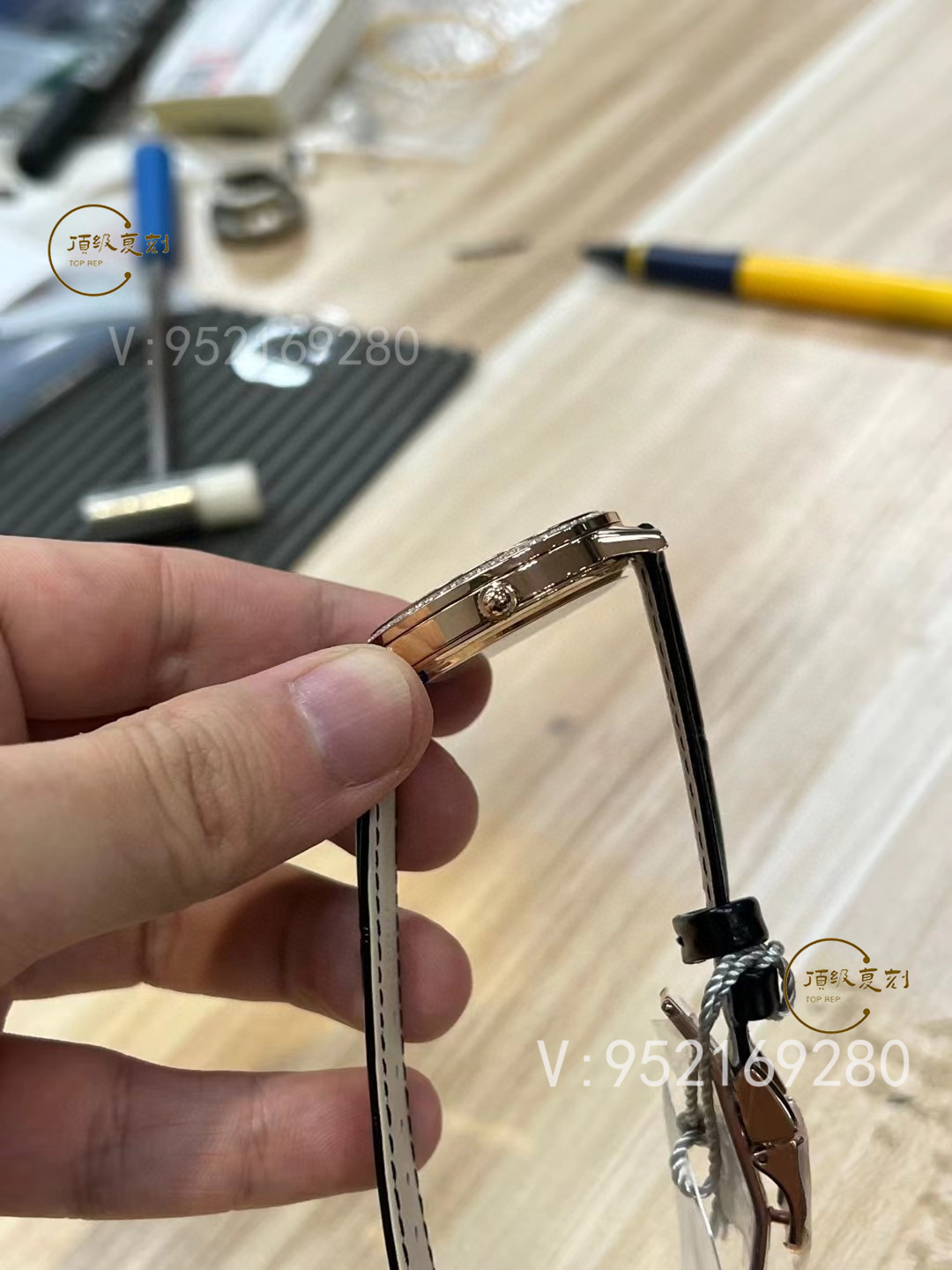 APS廠積家鉆圈約會系列玫瑰金殼做工評測,細節(jié)怎么樣-復刻表