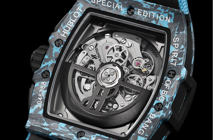 宇舶全新Spirit of Big Bang計時碼表：迷彩藍碳纖維夏日獻禮-復刻表