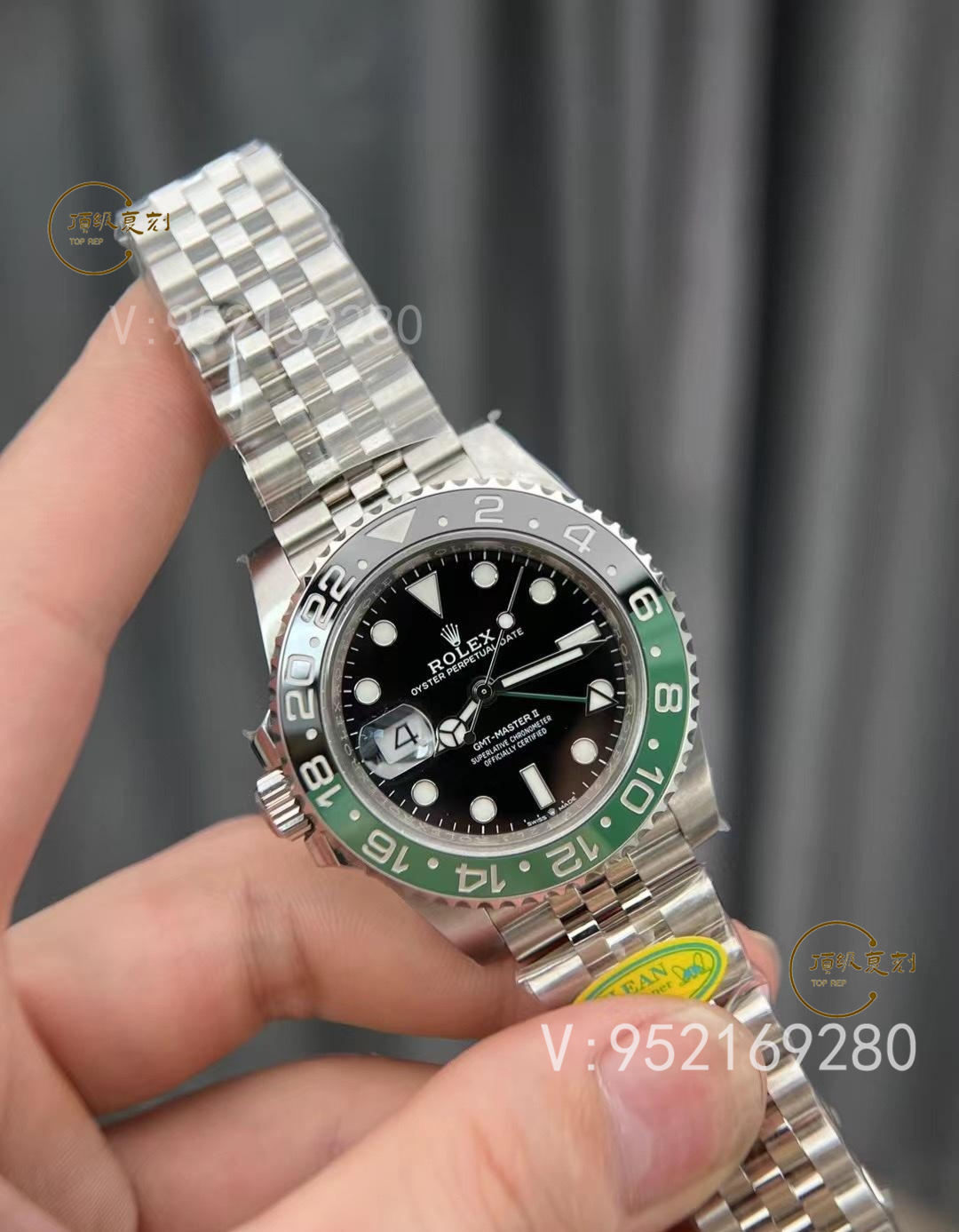 Clean廠勞力士雪碧圈復(fù)刻表深度細節(jié)測評,左撇子勞力士右手表友必備-復(fù)刻表