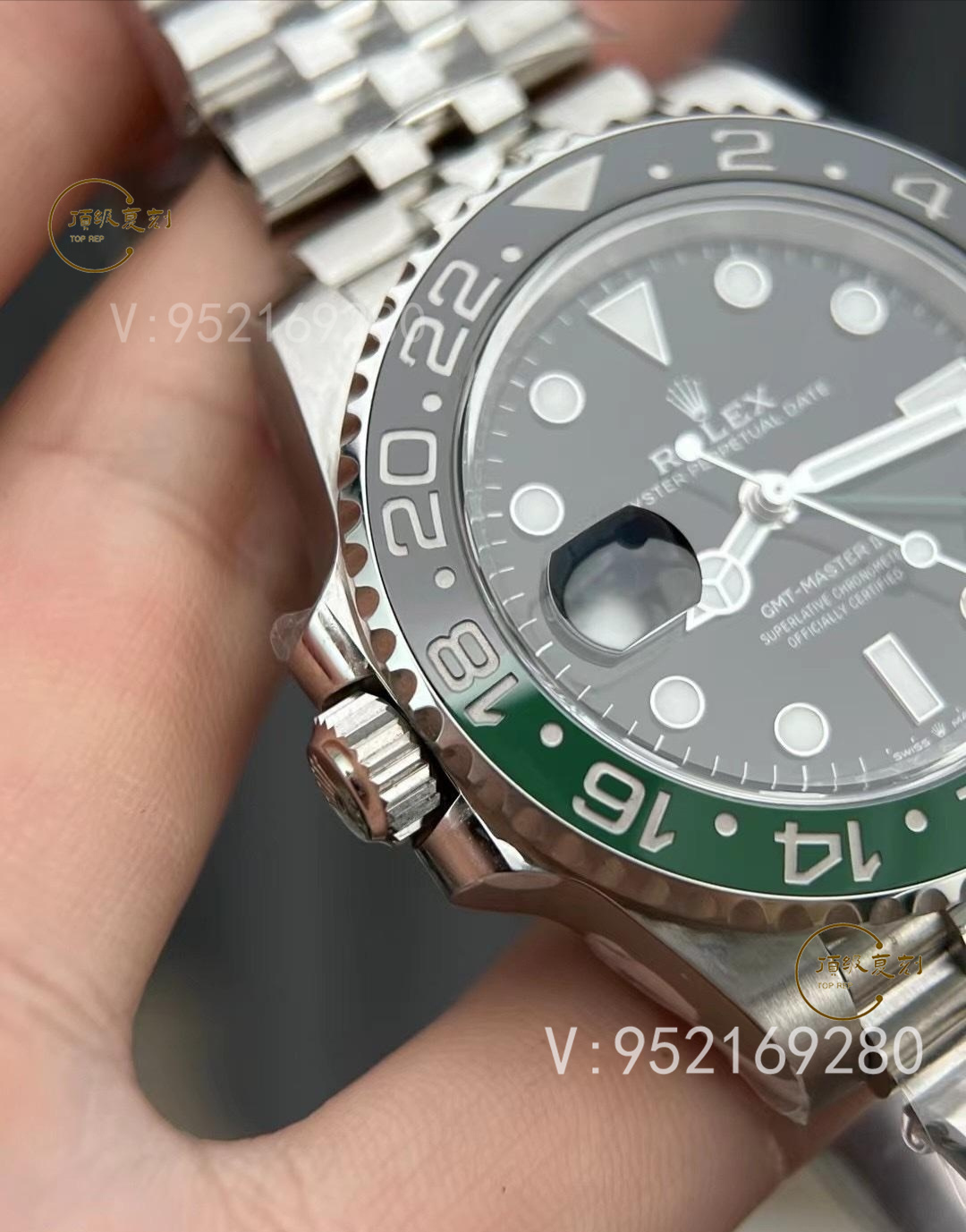 Clean廠勞力士雪碧圈復(fù)刻表深度細節(jié)測評,左撇子勞力士右手表友必備-復(fù)刻表